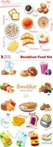 Vectors - Breakfast Food Set