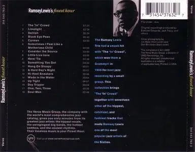 Ramsey Lewis - Ramsey Lewis's Finest Hour (2000) {Verve} **[RE-UP]**