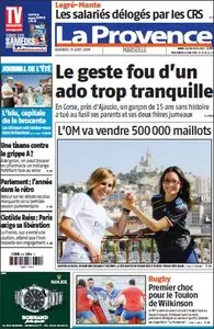 La Provence, du Vendredi 14 Aout 2009