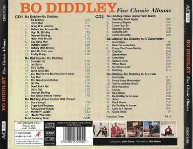 Bo Diddley - Five Classic Albums (2CD) (2018)