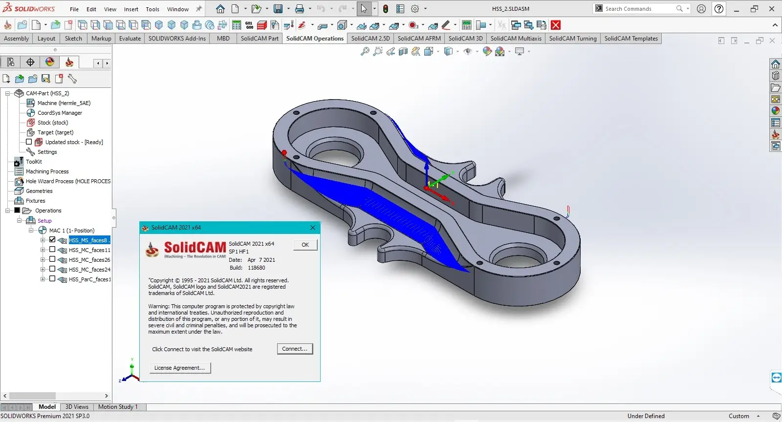 free download SolidCAM for SolidWorks 2023 SP1 HF1