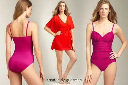 Julie Henderson - Talbots Swimwear Summer 2012