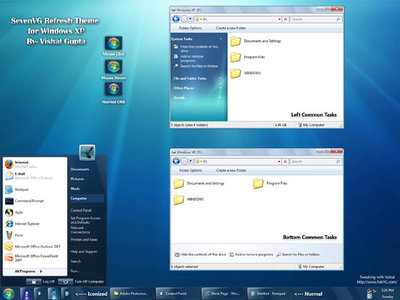 The best 79 themes for Windows XP