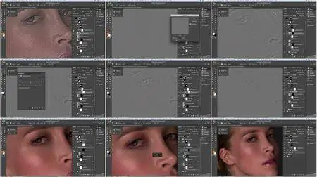 Video2Brain - High-End-Retusche mit Photoshop: Beauty-Porträt