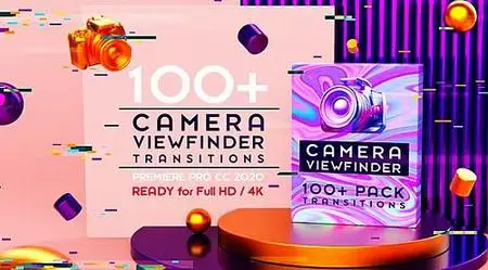 Camera Viewfinder Transitions Pack 100+ 32823 - Premiere Pro Templates