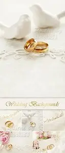 Stock Photo - White Wedding Backgrounds