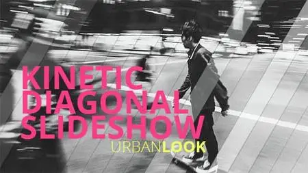 VideoHive Kinetic Diagonal Slideshow 15023439