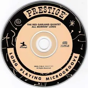 The Red Garland Quintet - All Mornin' Long (1957) {2001 20bit K2 Super Coding} **[RE-UP]**