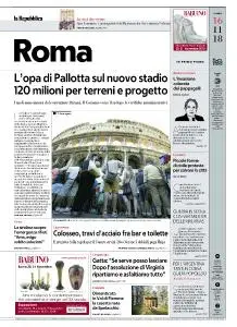 la Repubblica Roma - 16 Novembre 2018