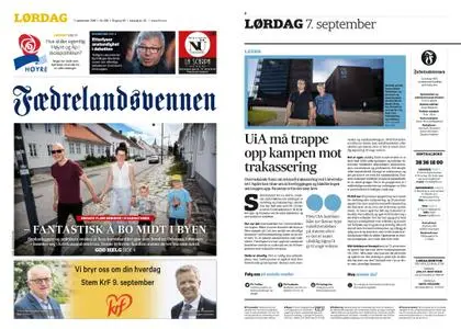 Fædrelandsvennen – 07. september 2019