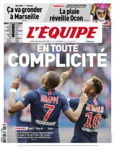 L'equipe du Dimanche 26 Août 2018