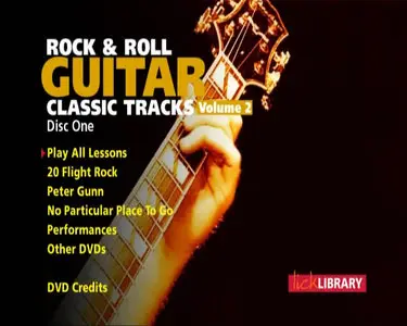 Rock & Roll Guitar Classic Tracks - Vol 2