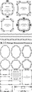 Vectors - Vintage Ornamental Frames 3