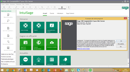 Sage 100C SQL Server Poste Serveur i7 v2.00 Retail