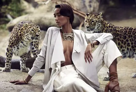 Anais Mali by Nathaniel Goldberg for Harper’s Bazaar US March 2015