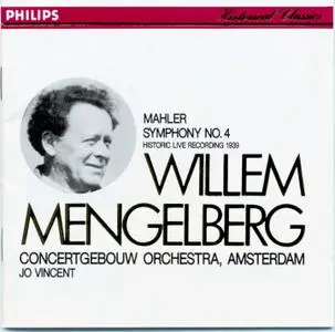 Gustav Mahler - Symphonie n° 4  -  Willem Mengelberg   (1999)