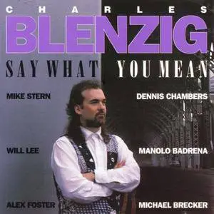 Charles Blenzig - Say What You Mean (1993) {Big World}