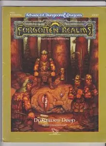 Dwarves Deep (Advanced Dungeons & Dragons Accessory FR11) [Repost]