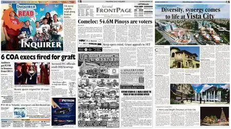 Philippine Daily Inquirer – November 07, 2015
