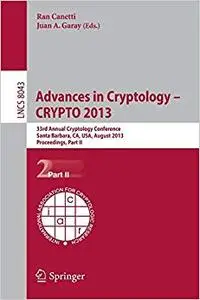 Advances in Cryptology – CRYPTO 2013, Part II