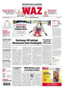 WAZ Westdeutsche Allgemeine Zeitung Oberhausen-Sterkrade - 10. August 2018