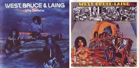 West, Bruce & Laing - Why Dontcha `72 & Whatever Turns You On `73 (2012)