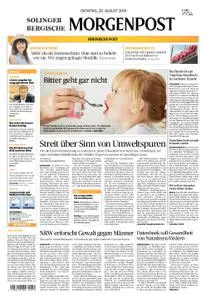 Solinger Morgenpost – 20. August 2019