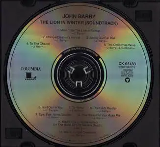 John Barry - The Lion In Winter: Original Motion Picture Soundtrack (1968) Reissue 1995