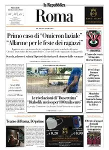 la Repubblica Roma - 22 Dicembre 2021