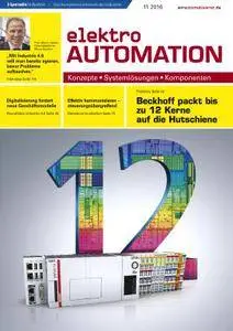Elektro Automation - Nr.11 2016