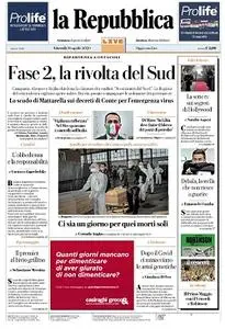 la Repubblica - 30 Aprile 2020