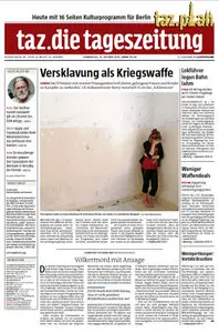 Tageszeitung TAZ vom 16 Oktober 2014
