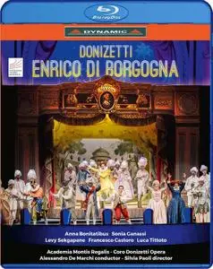 Alessandro De Marchi, Academia Montis Regalis - Donizetti: Enrico di Borgogna (2019) [BDRip]