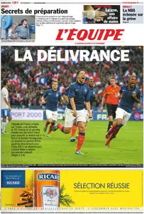 L'EQUIPE (12 Octobre 2011) 