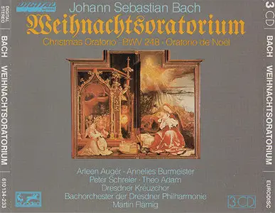 Bach - Dresdner Kreuzchor - Weihnachtsoratorium (1984) {3xCD}