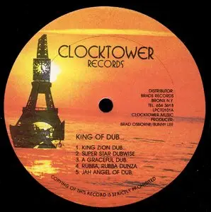 Bunny Lee / Brad Osborne - King of Dub (Clocktower 1978) 24-bit/96kHz Vinyl Rip