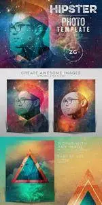 CreativeMarket - Hipster Photo Template V.2