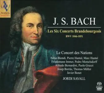 Jordi Savall - J.S. Bach - Les Six Concerts Brandebourgeois (1991) {2010 Remaster Alia Vox AVSA 9871 A+B)