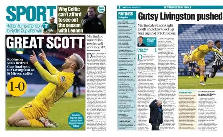 The Herald Sport (Scotland) – January 25, 2021