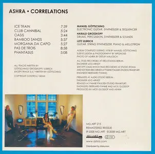 Ashra - Correlations (1978)