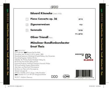 Oliver Triendl, Münchner Rundfunkorchester & Ernst Theis - Künneke: Piano Concerto, Serenade & Zigeunerweisen (2017)