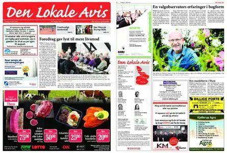 Den lokale avis – 24. april 2018