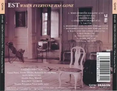 Esbjorn Svensson Trio - When Everyone Has Gone (1993) {2004 Japan diskUnion Edition DIW-480}