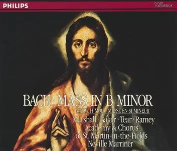 Neville Marriner, Academy and Chorus of St. Martin-in-the-Fields - Johann Sebastian Bach: Mass in B minor (1986)