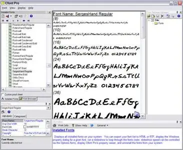 Cfont Pro ver. 2.2.0.15
