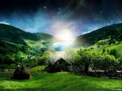 Fantastic landscape