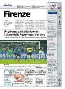 la Repubblica Firenze - 19 Febbraio 2018