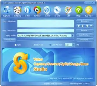 McFunSoft Video Capture Convert Split Merge Burn Studio v6.6