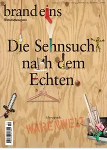 Brand Eins das Wirtschaftsmagazin No 12 2011
