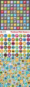 Vectors - Various Flat Icons 2